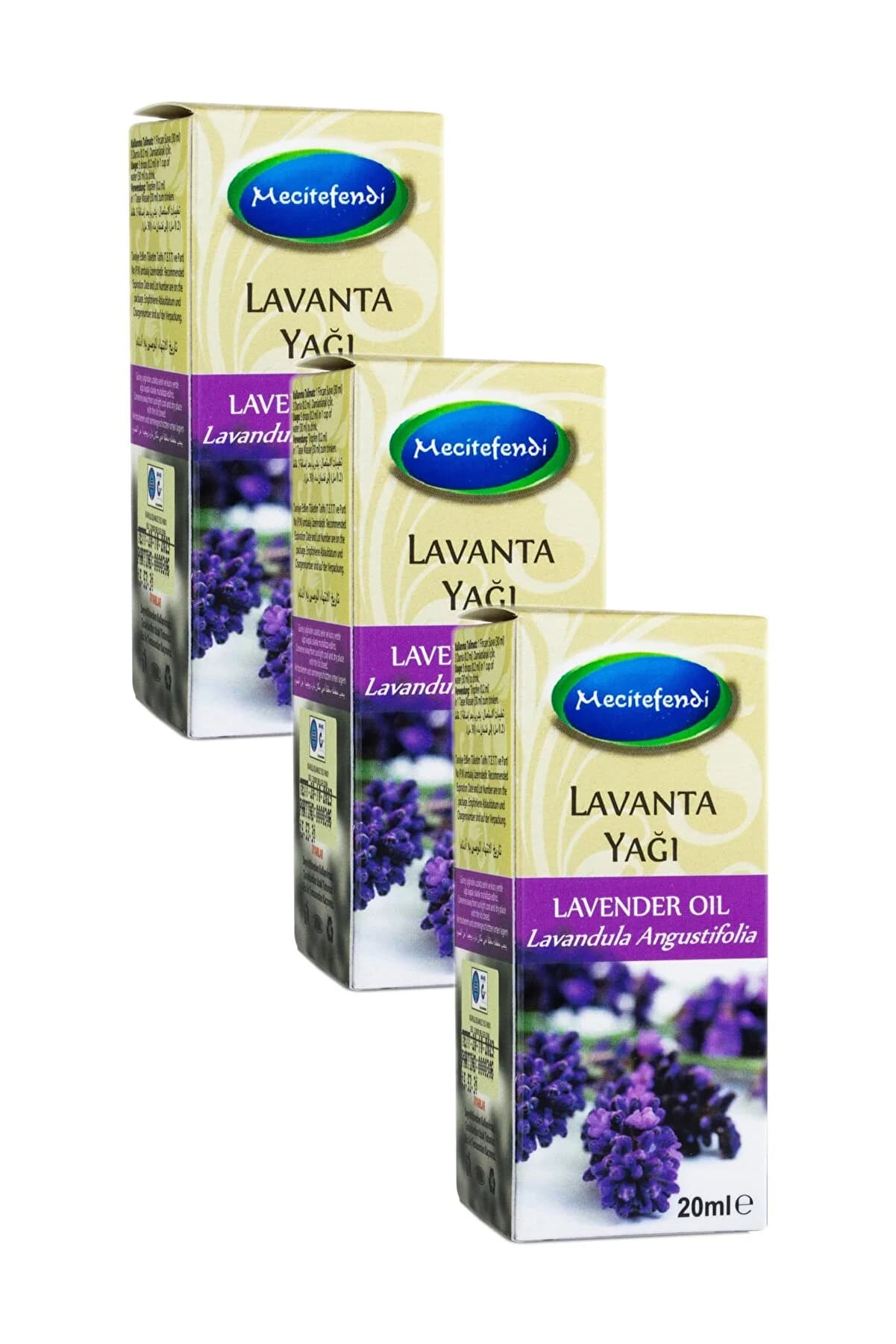 Mecitefendi Lavanta Yağı 3'lü 20cc