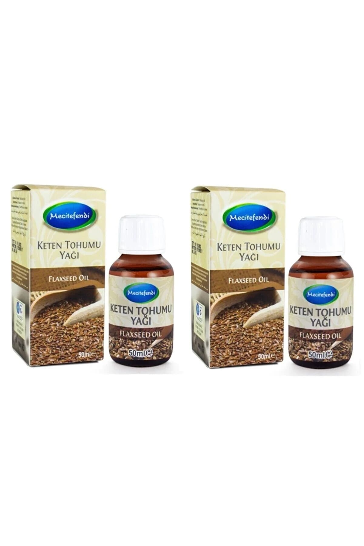 Mecitefendi 2 Adet Keten Tohumu Yağı 2x50 Ml
