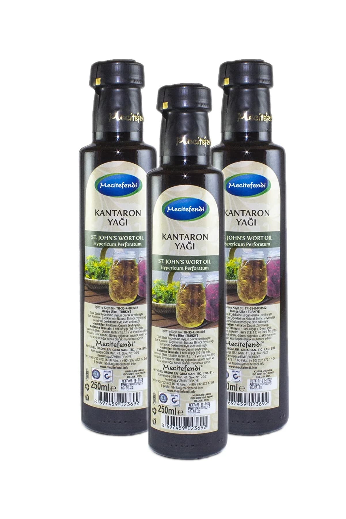 Mecitefendi Kantoron Yağı 3'lü 250ml