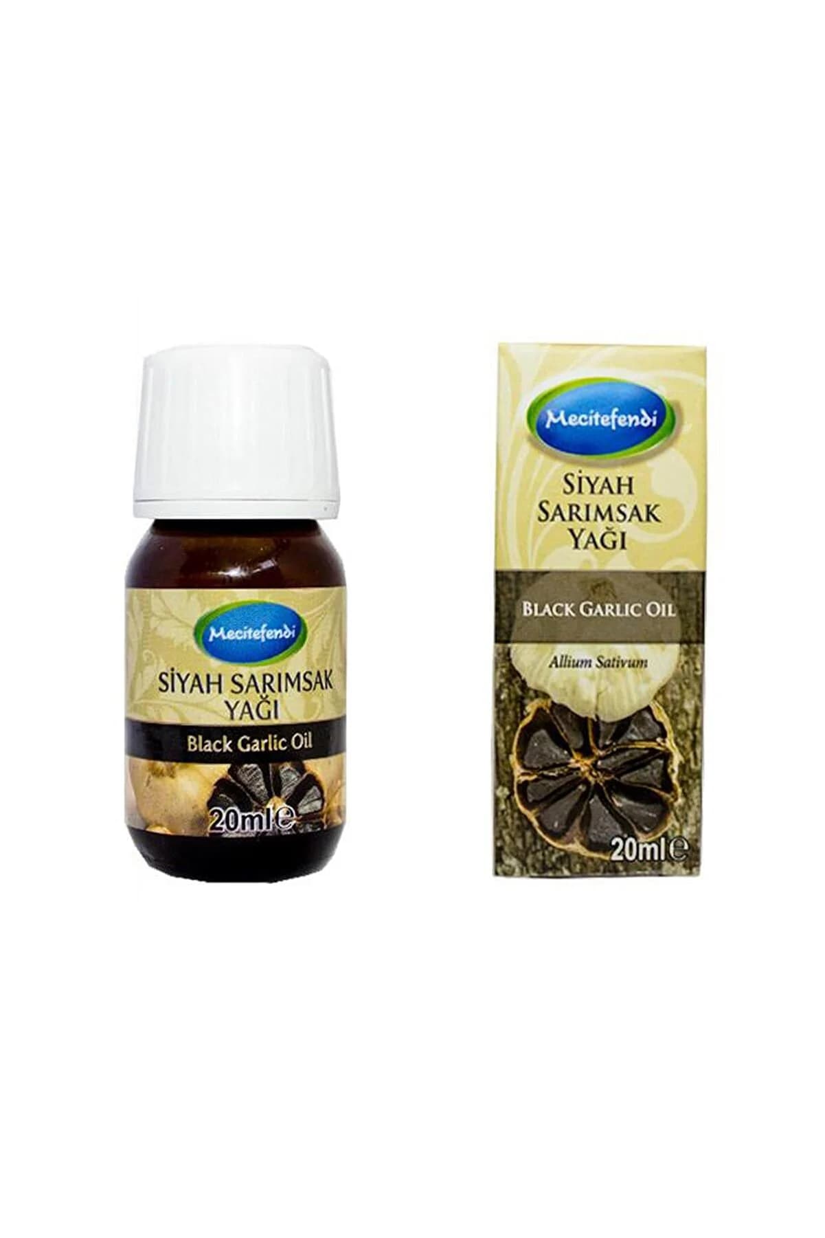 Mecitefendi Siyah Sarımsak Yağı 20Ml Mecitefendi