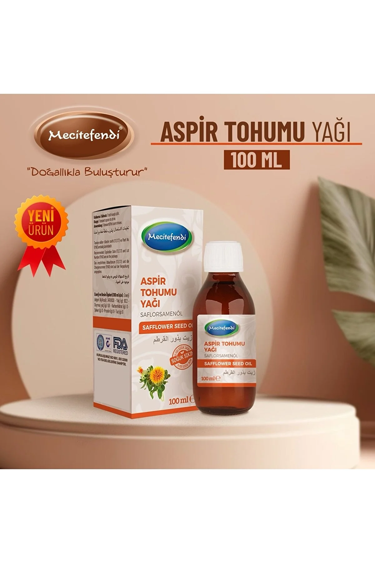 Mecitefendi Aspir Tohumu Yağı 100 ml