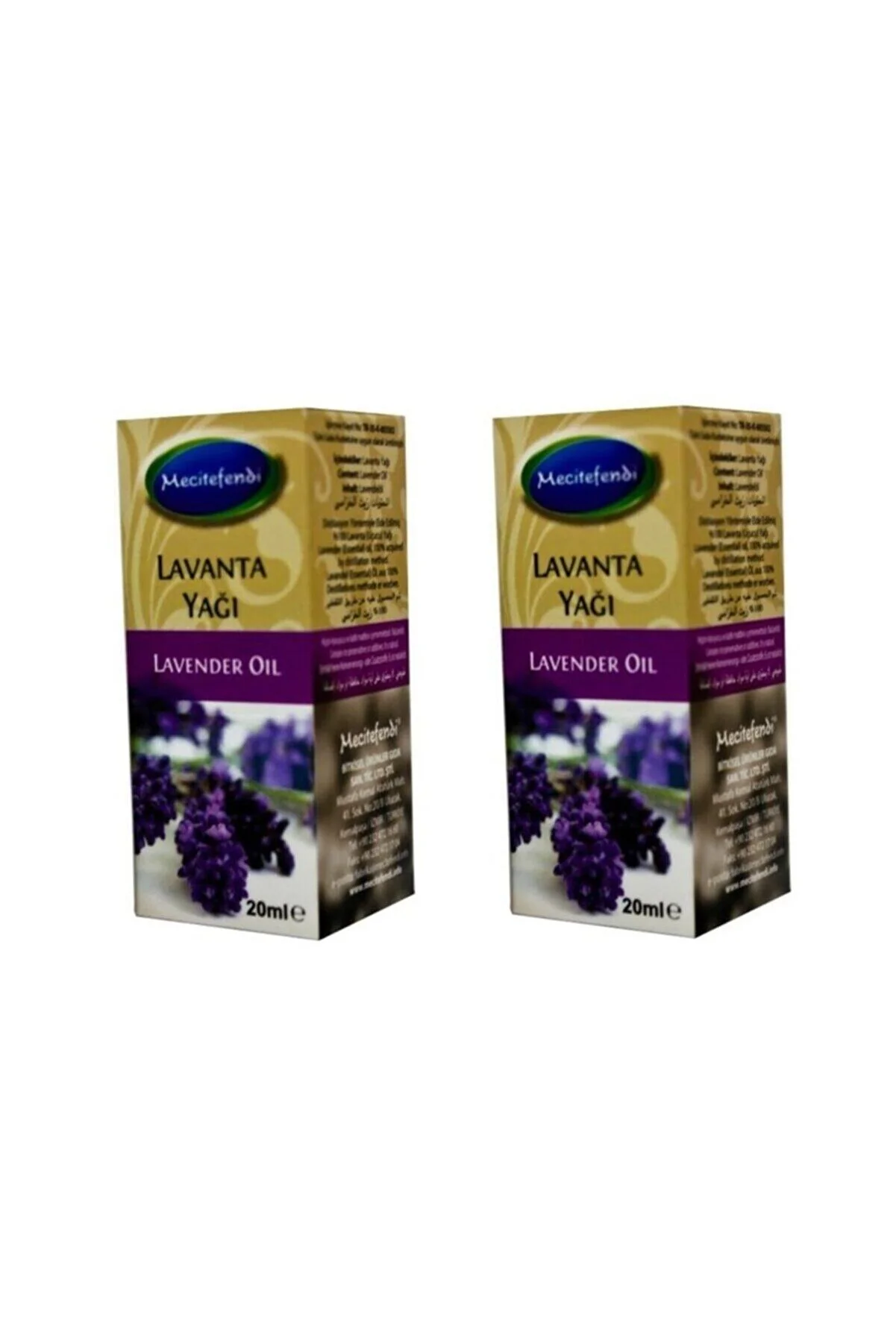 Mecitefendi 2 Adet Lavanta Yağı 2x20 Ml
