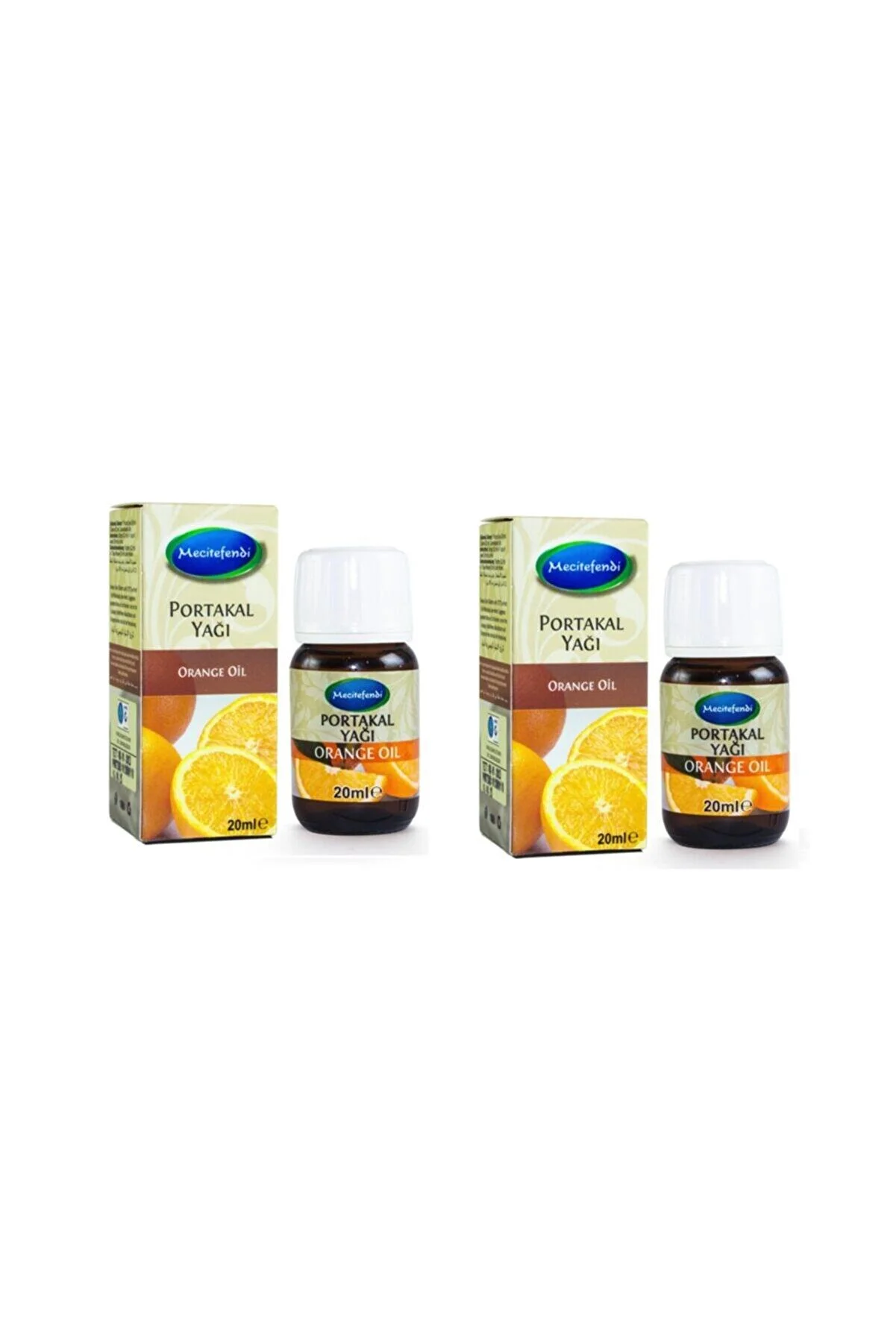 Mecitefendi 2 Adet Portakal Yağı 2x20 ml