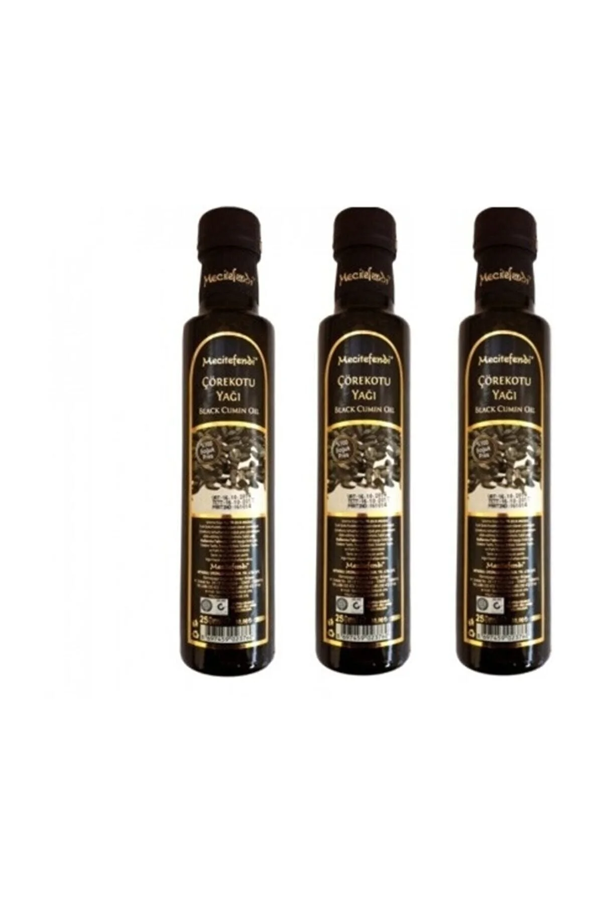 Mecitefendi 3 Adet Çörekotu Yağı 250 ml