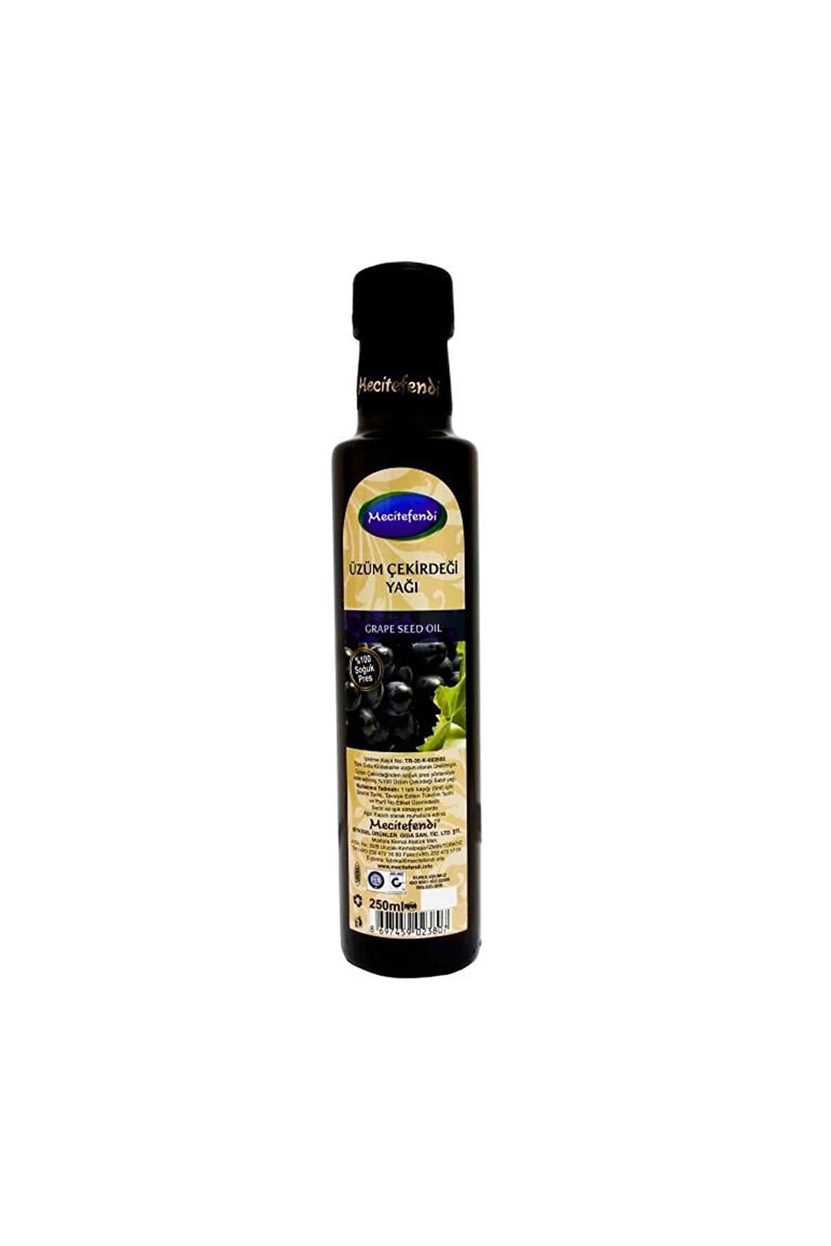 Mecitefendi Üzüm Çekirdeği Yağı 250Ml Mecitefendi