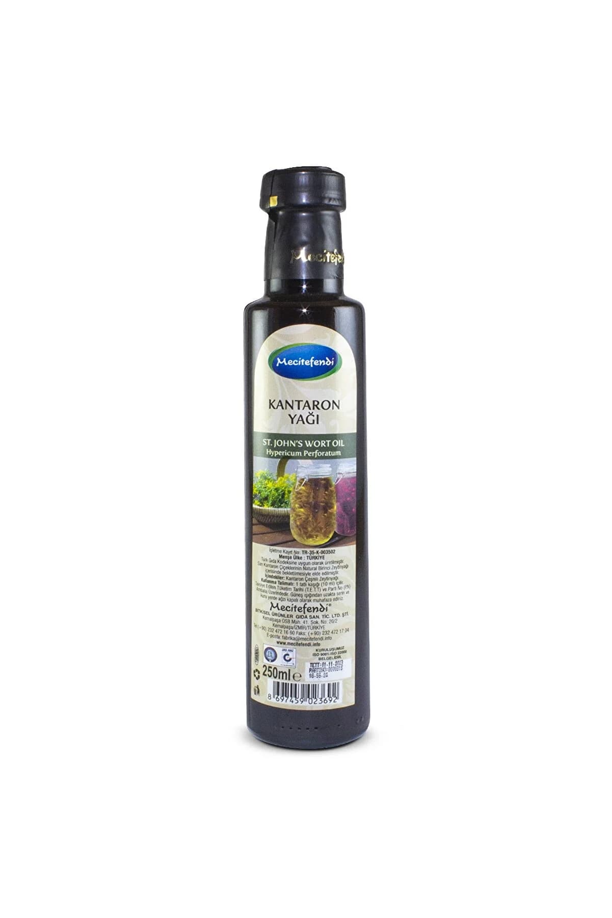 Mecitefendi Kantaron Yağı 250 Ml Soğuk Press