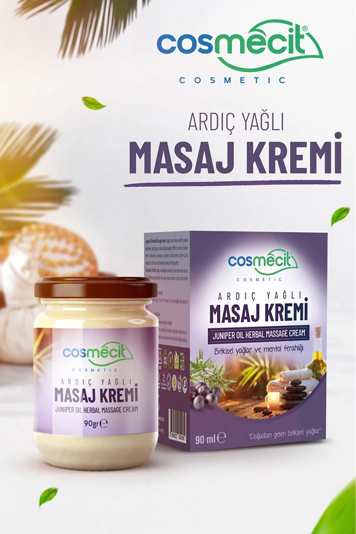 cosmecit Ardıç Yağlı Masaj Kremi 90gr