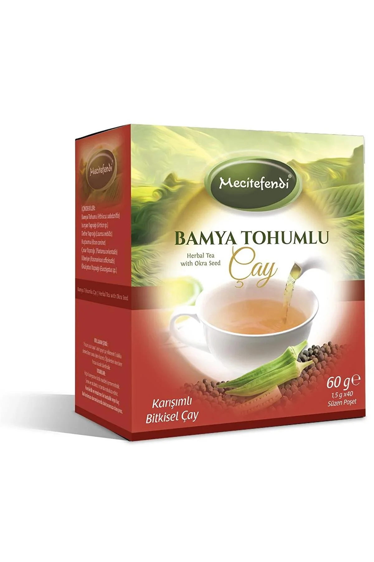 Mecitefendi 40'LI BAMYA TOHUMLU ÇAY