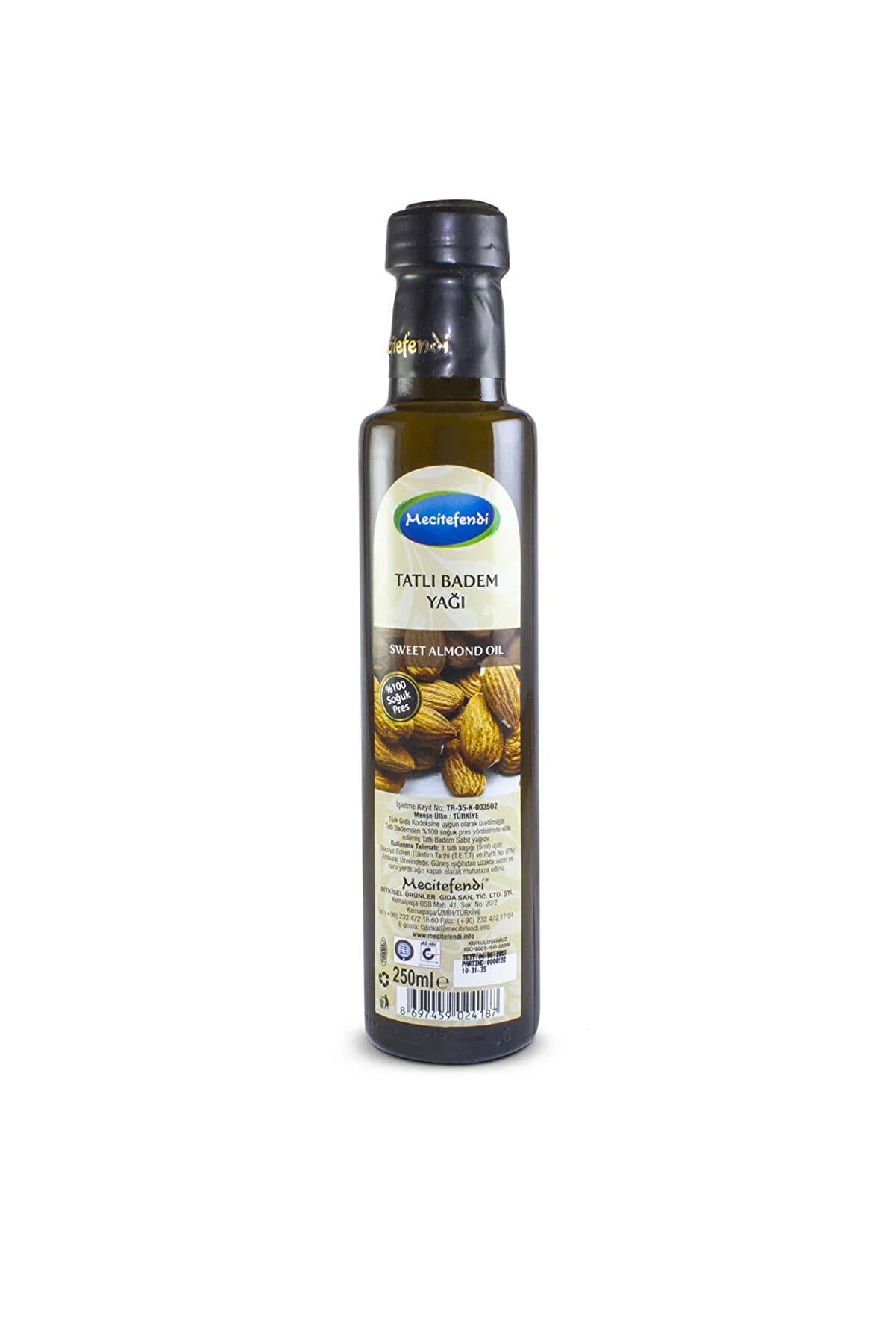 Mecitefendi Tatlı Badem Yağı 250ml