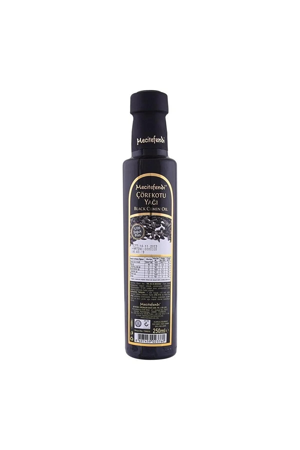 Mecitefendi Çörek Otu Yağı 250 Ml Soğuk Press