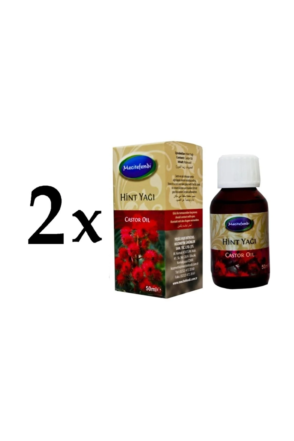 Mecitefendi Cosmecit Hint Yağı 3x50 ml (3 Adet)
