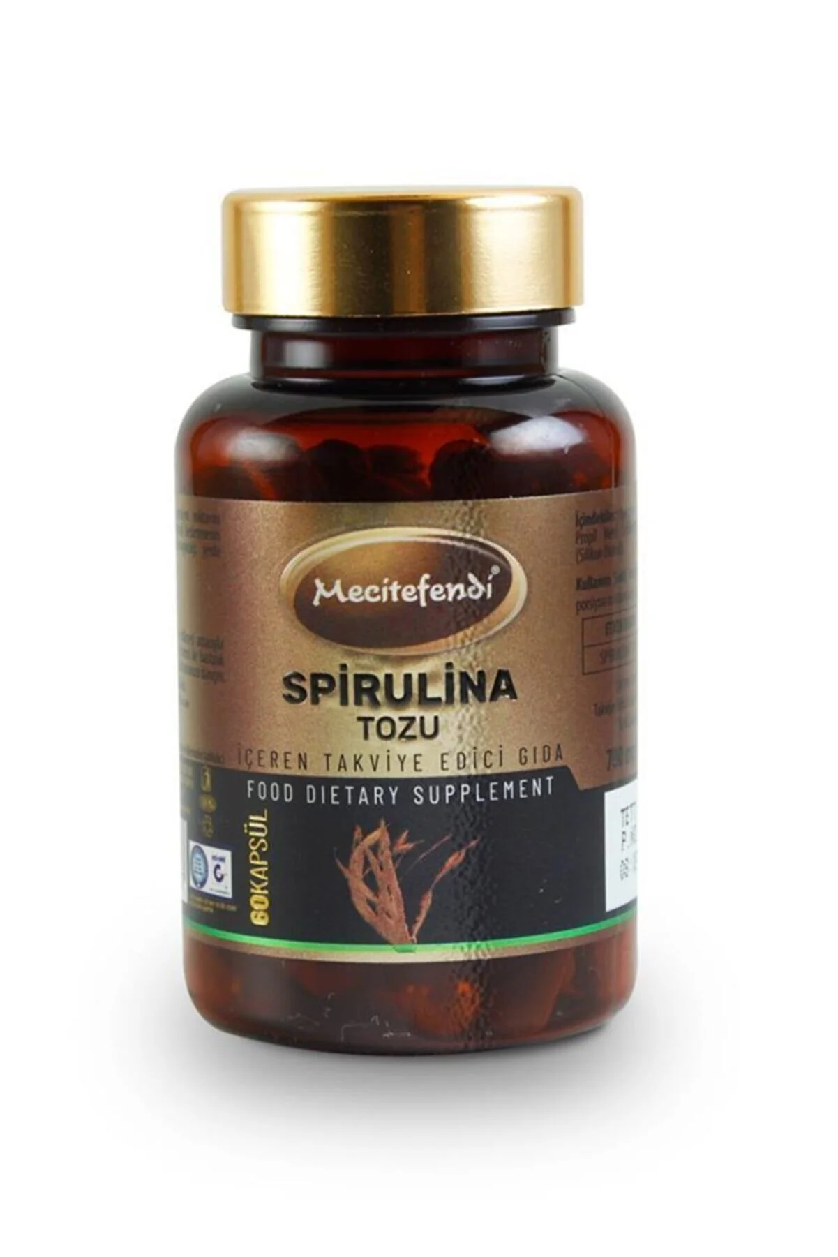 Mecitefendi Spırulına 30 Kapsül 700 Mg