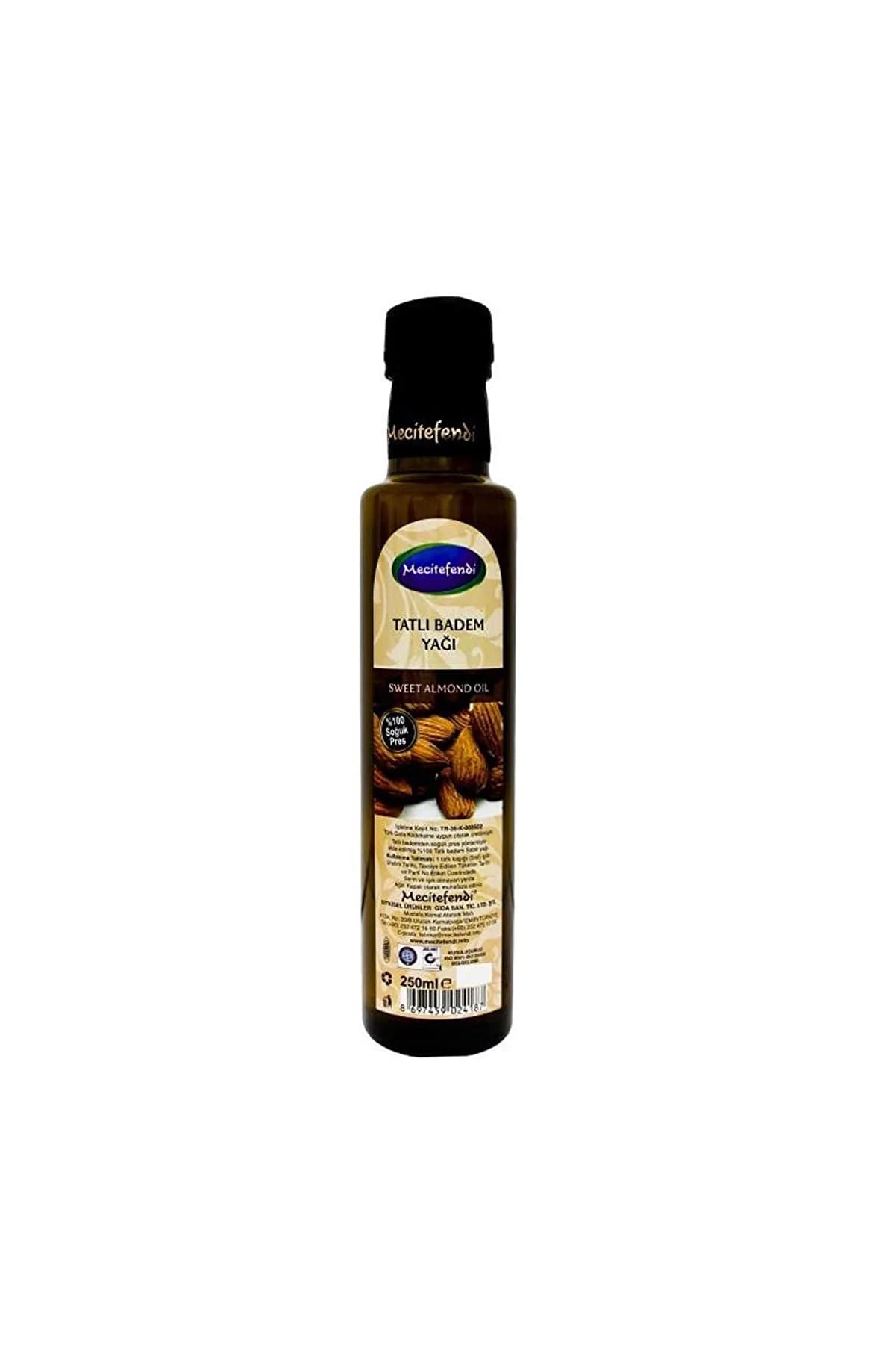 Mecitefendi Tatlı Badem Yağı 250Ml Mecitefendi