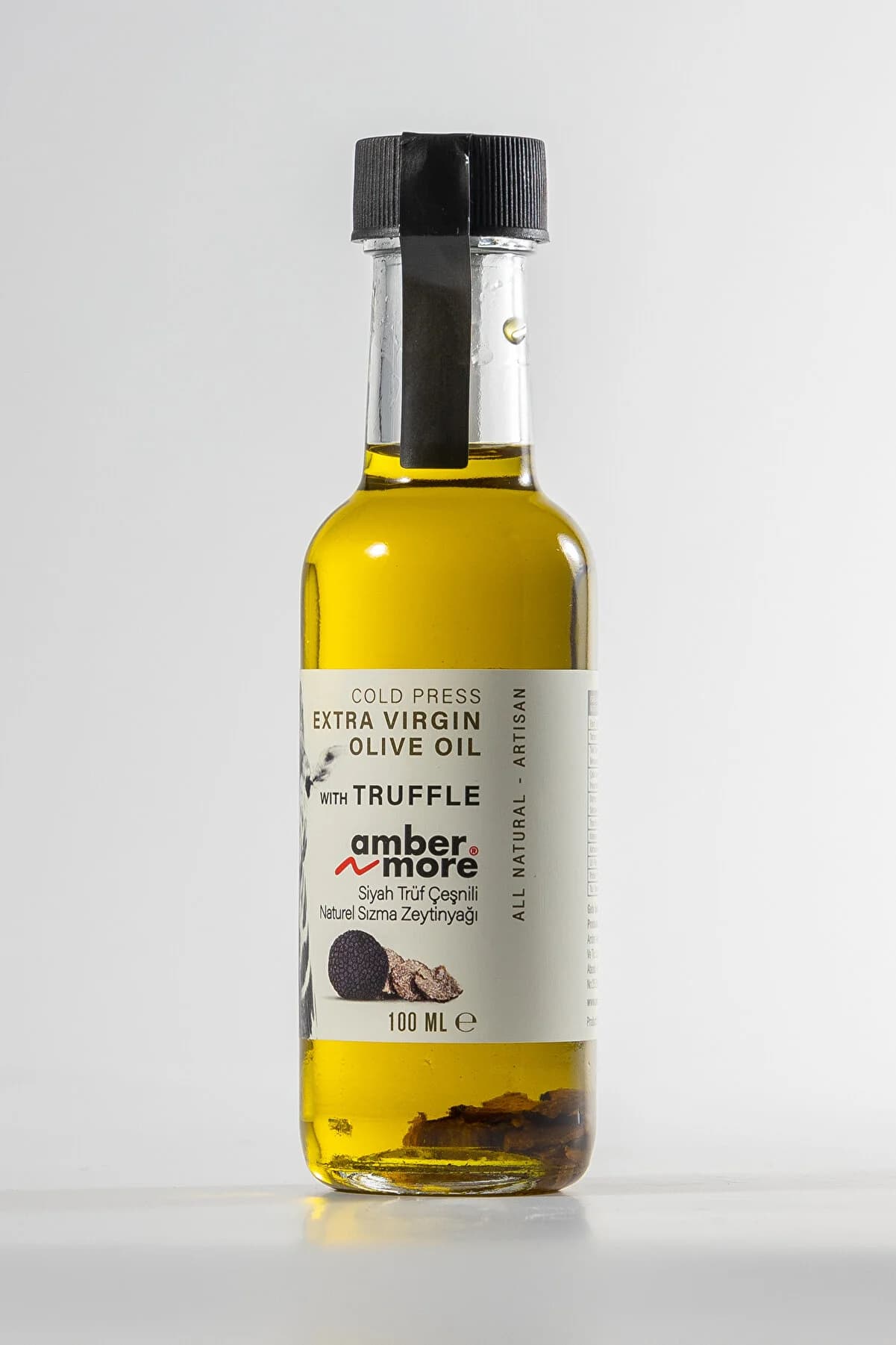 AMBERNMORE Siyah Trüf Çeşnili Naturel Sızma Zeytinyağı 100 ml