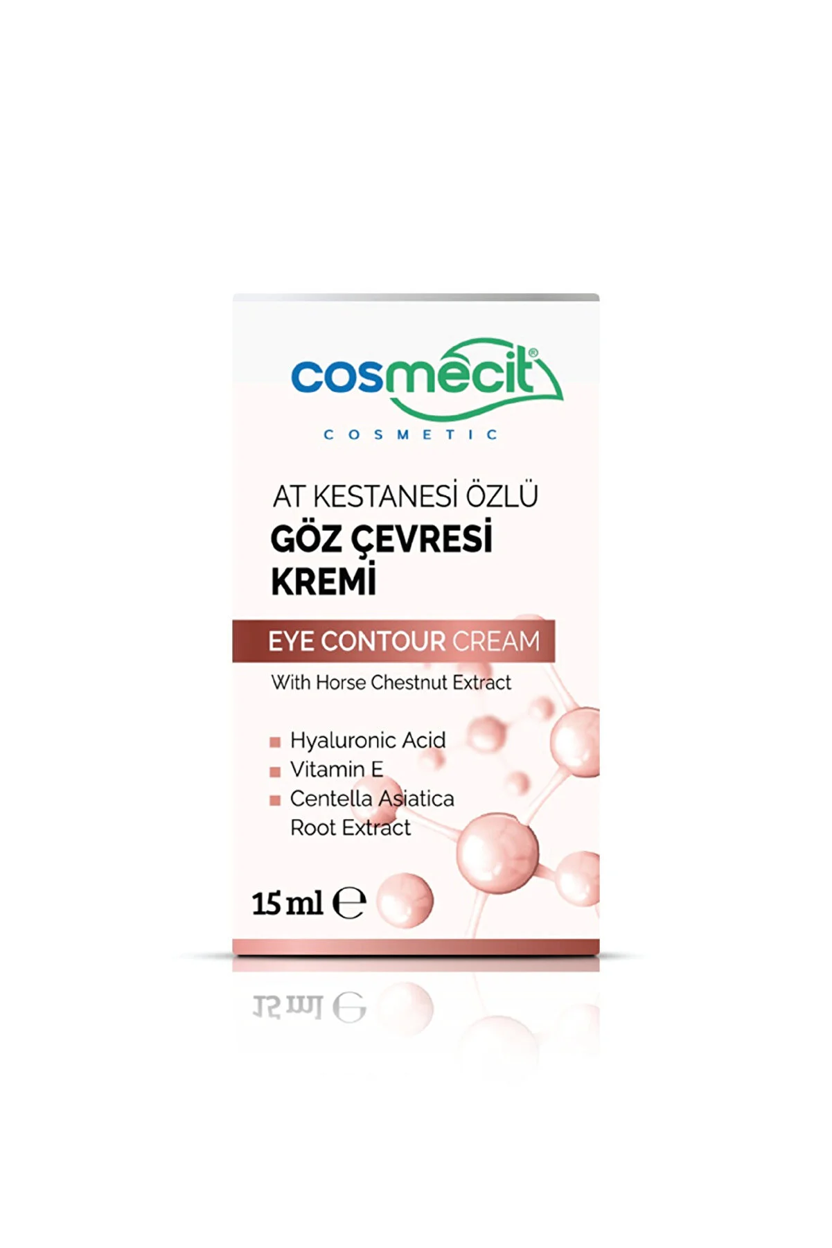 cosmecit AT KESTANESİ ÖZLÜ GÖZ ÇEVRESİ KREMİ 15 ML