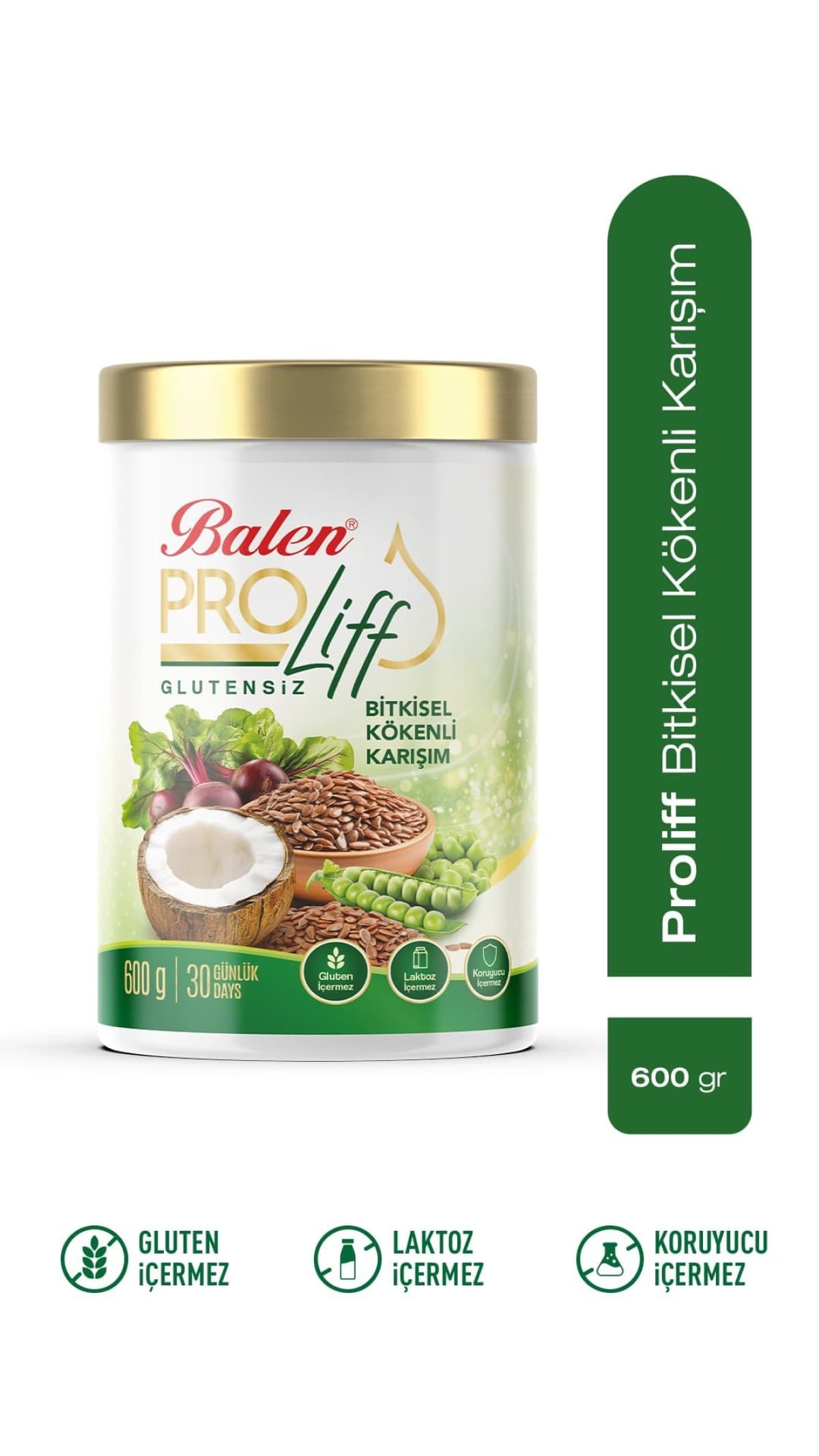 PROLİFF BİTKİSEL KÖKENLİ KARIŞIM 600 G