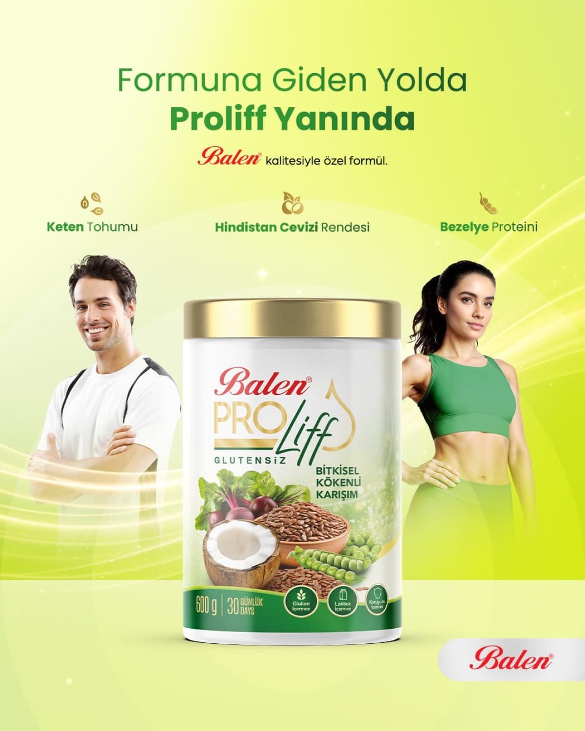 PROLİFF BİTKİSEL KÖKENLİ KARIŞIM 600 G