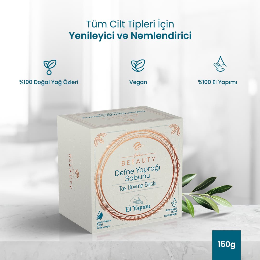 Taş dövm Sabun Defne Sabun 150 gr