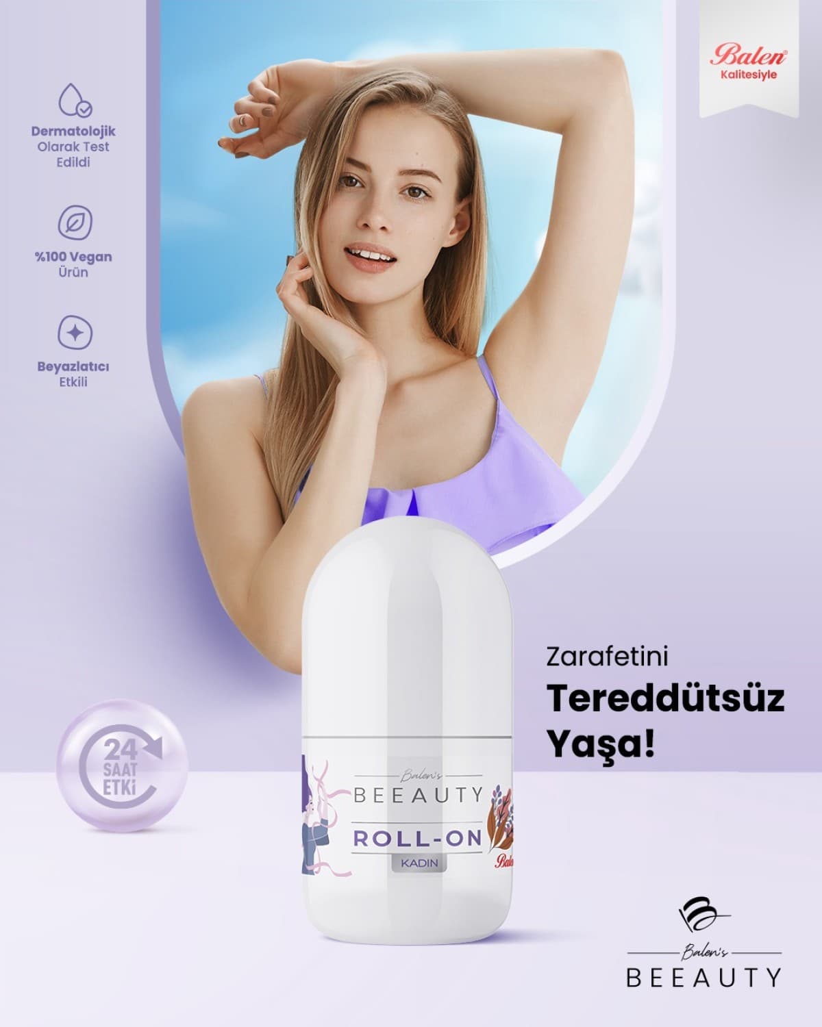 KADIN BEYAZLATICI DEODORANT ROLL-ON 50 ML
