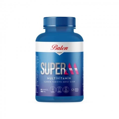 SÜPER-M MULTİVİTAMİN KAPSÜL 585 mg 60