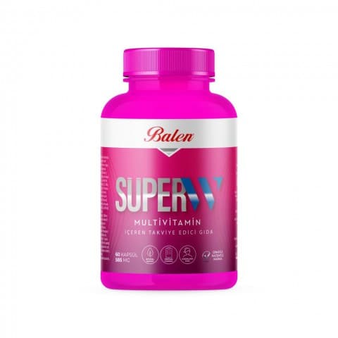 SÜPER-W MULTİVİTAMİN KAPSÜL 585 mg 60