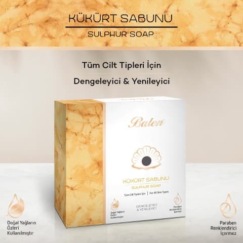 Kükürt Sabunu 125 gr