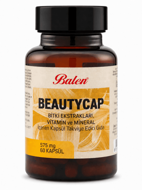 BEAUTYCAP BİTKİ EKST. VİT. VE MİN. İÇEREN KAPSÜL 575 MG 60