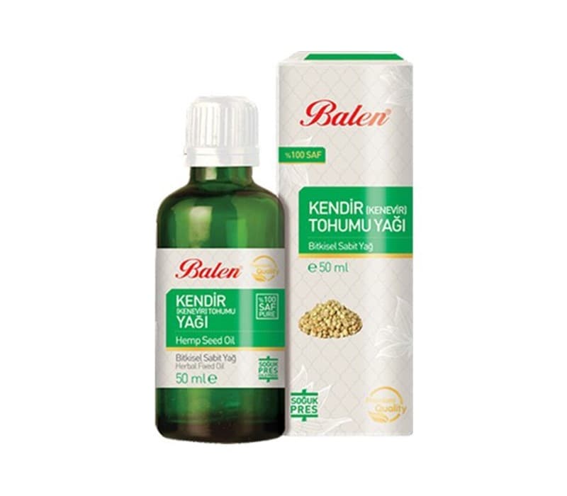 Kendir (Kenevir) Tohumu Yağı 50 Ml