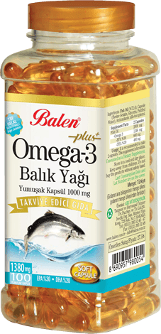 OMEGA 3 BALIK YAĞI YUMUŞAK KAPSÜL 1380 MG 100