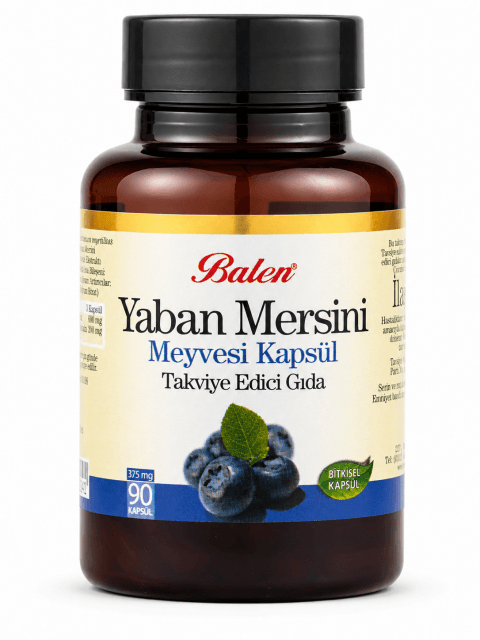 Yaban Mersini Meyvesi Kapsül
