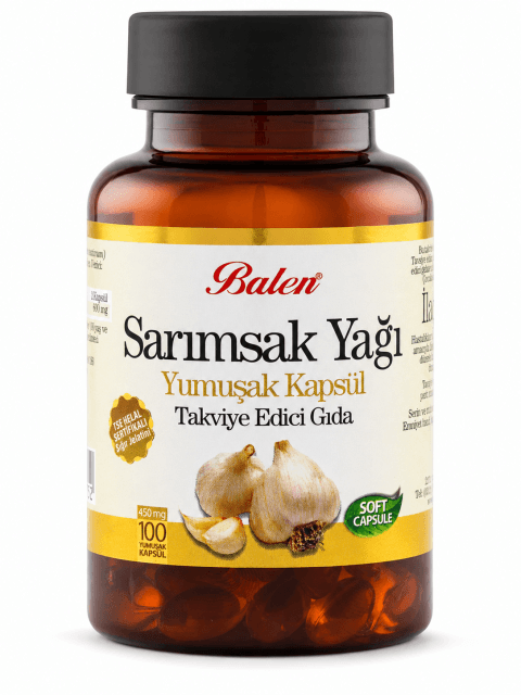 Sarımsak Yağı Yumuşak Kapsül