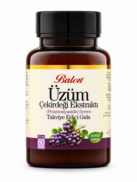 Üzüm Çekirdeği Ekstraktı Kapsül
