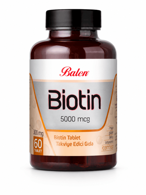 BİOTİN TABLET 300 MG 60