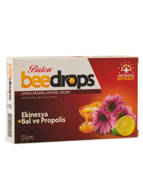 Beedrops Ekinezya+Bal-Propolis Limon Aromalı Drops