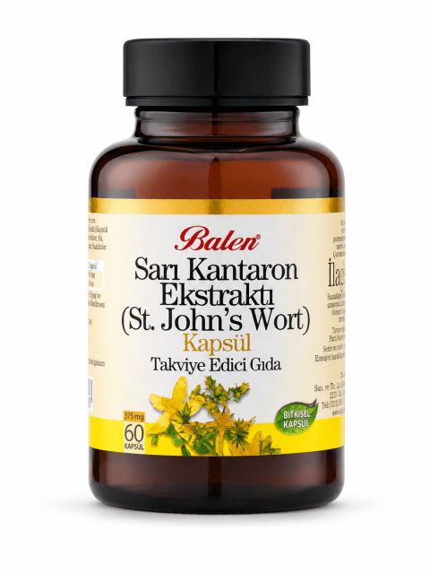 Sarı Kantaron Ekstraktı (St. John's Wort) Kapsül