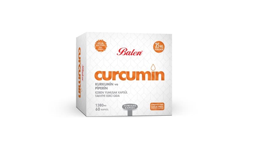 CURCUMİN KURKUMİN VE PİPERİN YUM.KAPSÜL.1380 MG 60