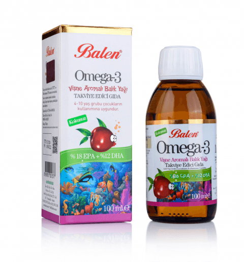 OMEGA-3 VİŞNE AROMALI 100 ML