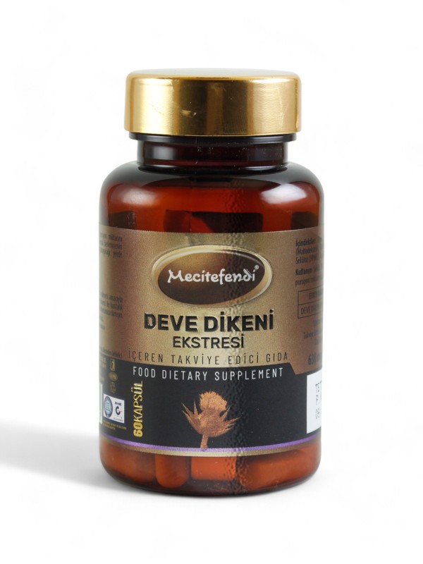 Mecitefendi Deve Dikeni Ekstresi - 60 Kapsül (630 mg)