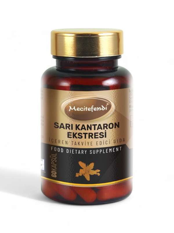 Mecitefendi Sarı Kantaron Ekstraktı Takviye Edici Gıda (620 Mg * 60 Kapsül)