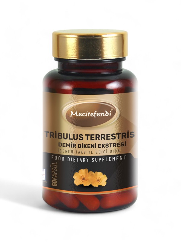 Mecitefendi Tribulus Terrestris Ekstraktı Takviye Edici Gıda - 60 Kapsül (630 mg)
