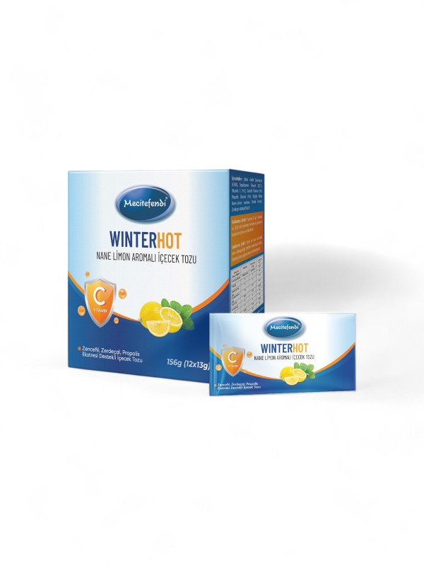 Mecitefendi Winter Hot Nane Limon Aromalı İçecek Tozu - 200g