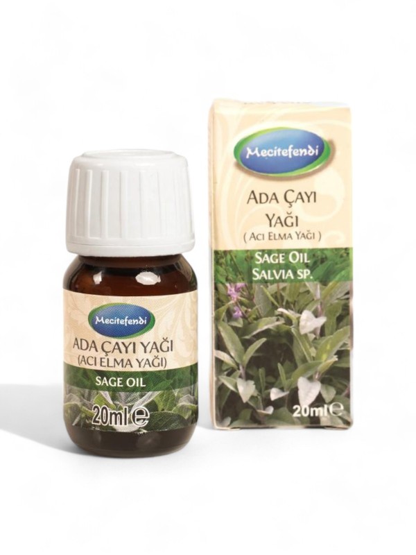 Mecitefendi Adaçayı Yağı 10 ml – %100 Saf ve Doğal