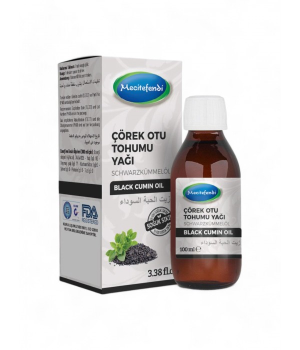 Mecitefendi Çörekotu Tohumu Yağı (100 ML) Mecitefendi Çörekotu Tohumu Yağı (100 ML)