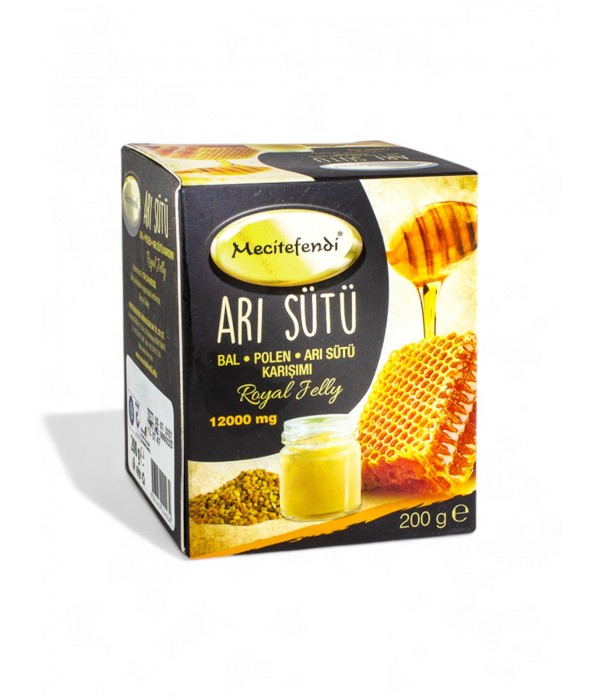 Mecitefendi Arısütü, Bal, Polenli Macun - 12000 mg Mecitefendi Arısütü, Bal, Polenli Macun - 12000 mg