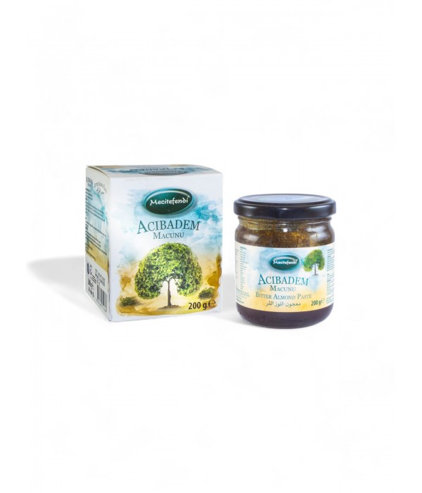 Mecitefendi Acı Badem Macunu - 200 Gr Mecitefendi Acı Badem Macunu - 200 Gr