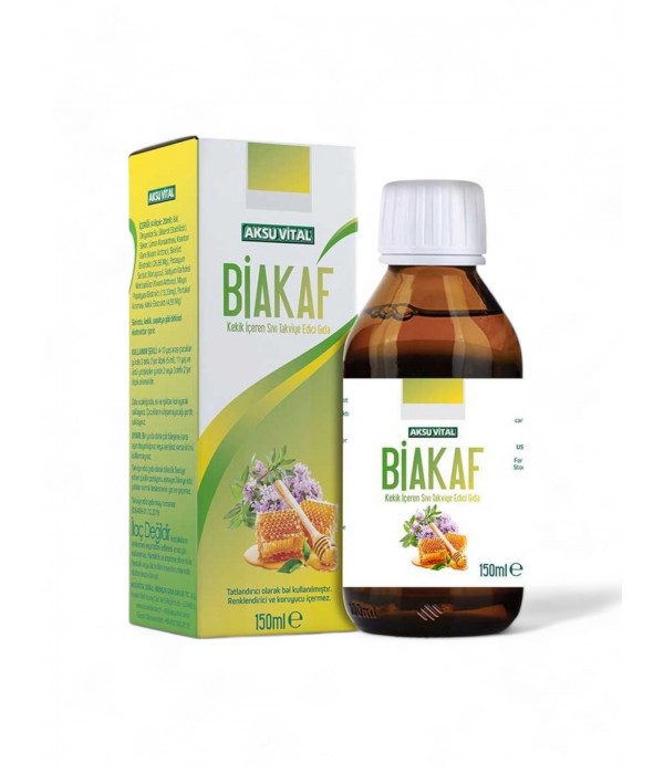 Aksuvital Biakaf Kekik İçeren Sıvı Takviye Edici Gıda Aksuvital Biakaf Kekik İçeren Sıvı Takviye Edici Gıda