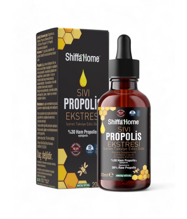 Shiffa Home Sıvı Propolis Ekstresi (20 ML) Shiffa Home Sıvı Propolis Ekstresi (20 ML)