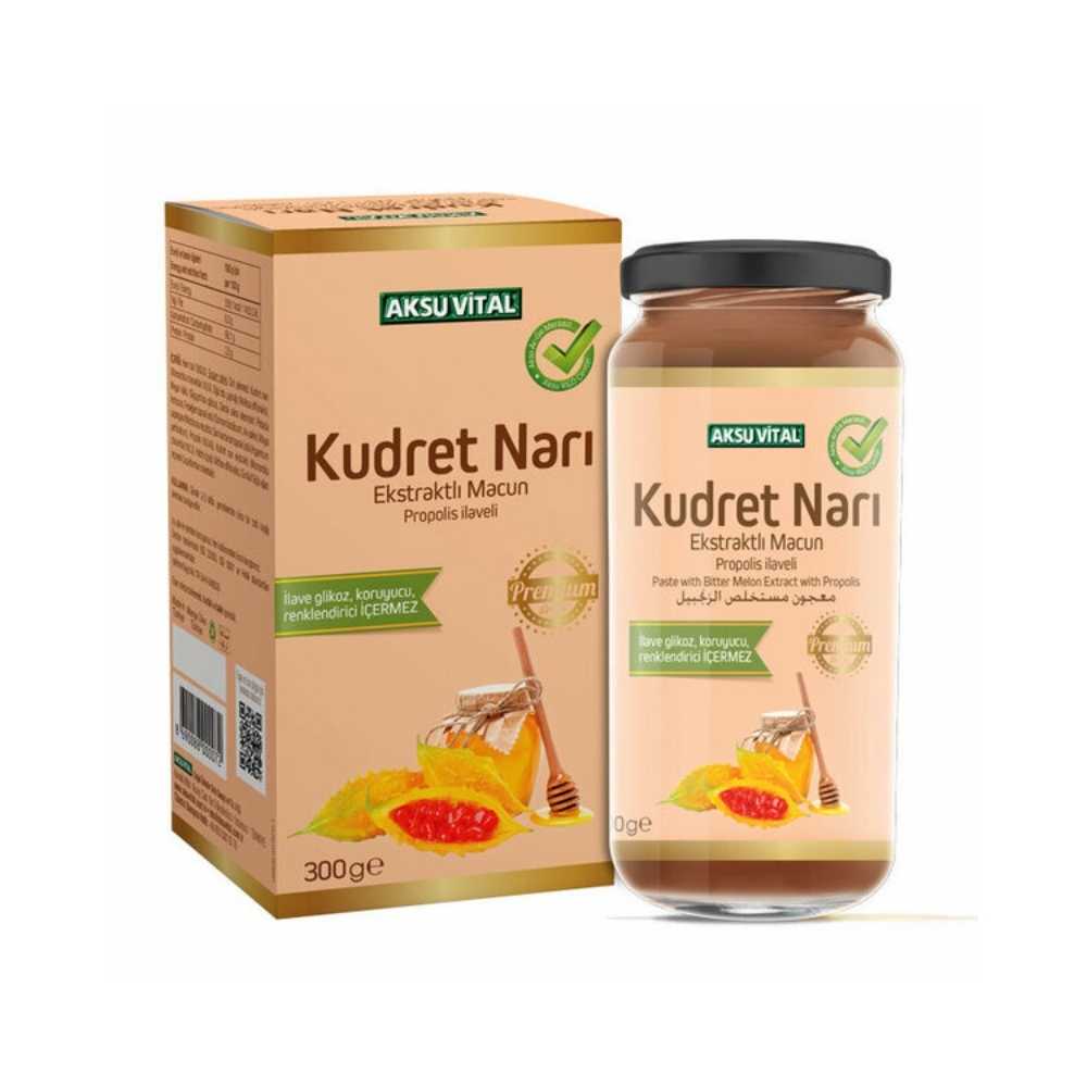 AKS KUDRET NARI Aksuvital Kudret Narı Ekstraktlı Macun 300 Gr - Görsel 1