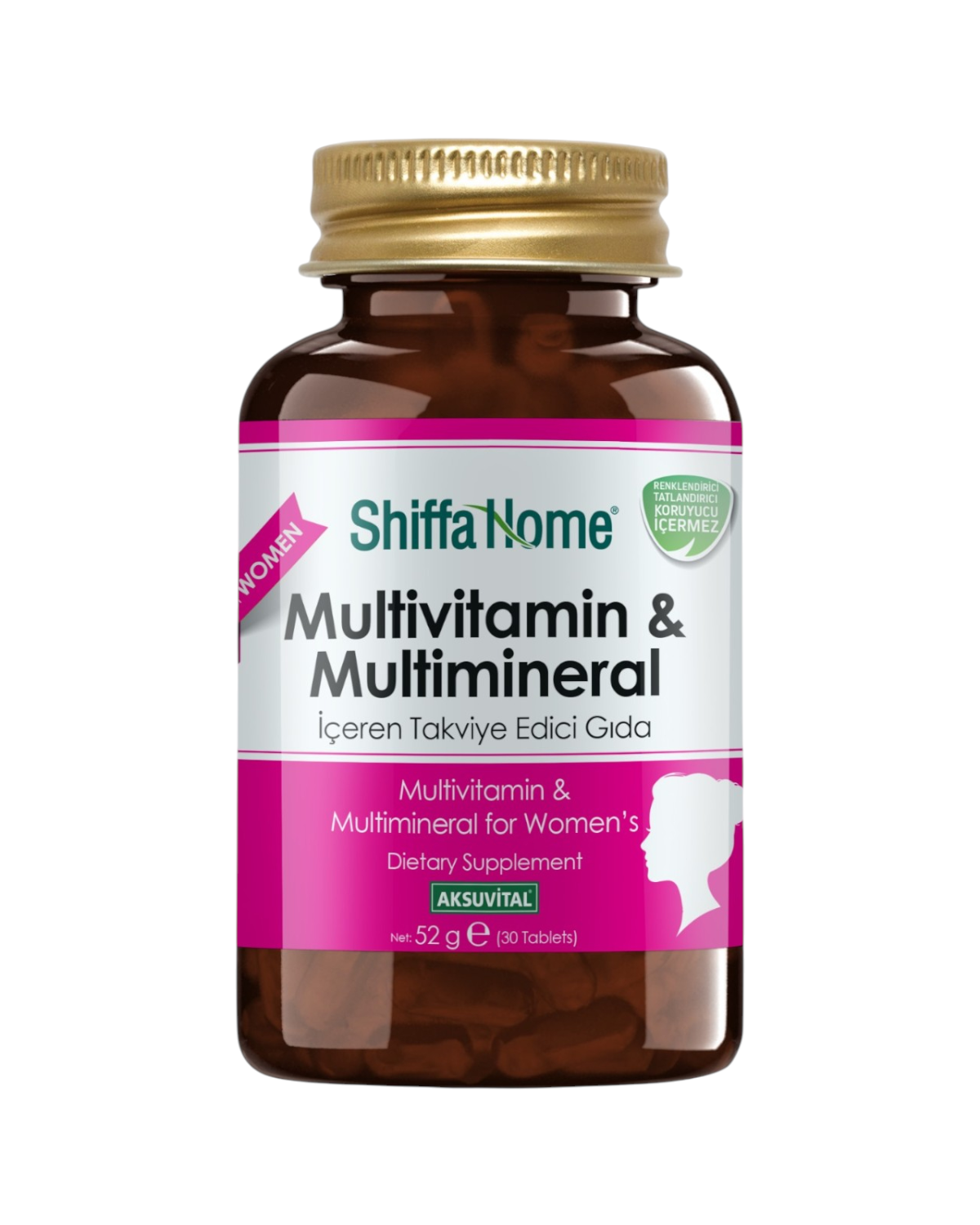 multivitamin-multimineral-women-s-kapsul-1702220574-Photoroom-Photoroom Shiffa Home Multivitamin & Multimineral Women’s – Kadın Multivitamini 1760 mg x 30 Tablet - Görsel 1