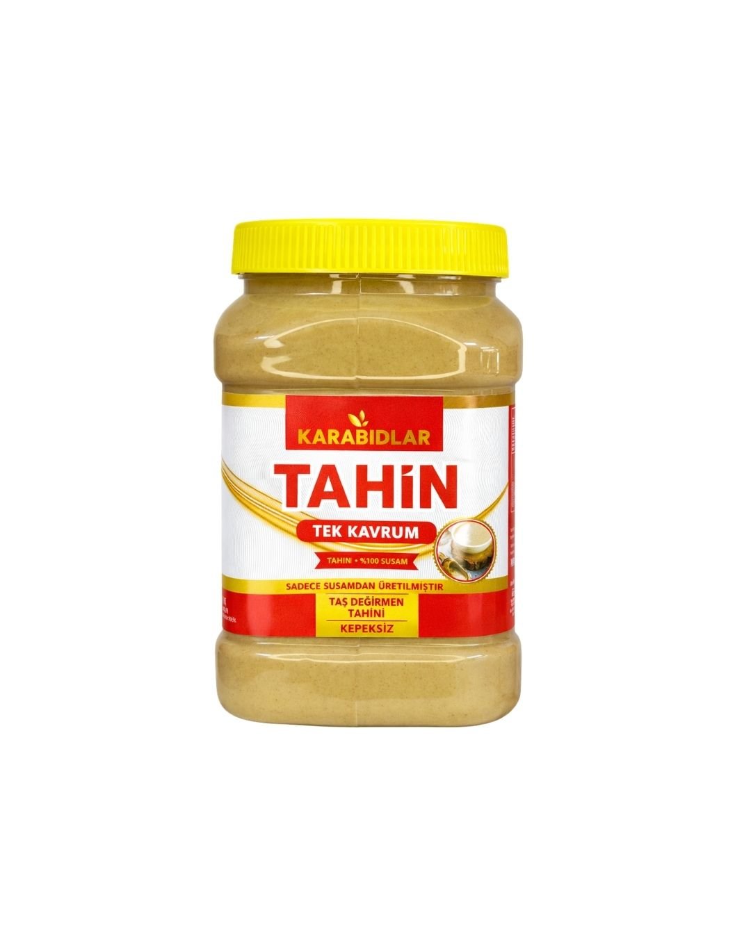 16 Karabıdırlar Tek Kavrum Tahin 1000 g – %100 Susam – Katkısız - Görsel 1